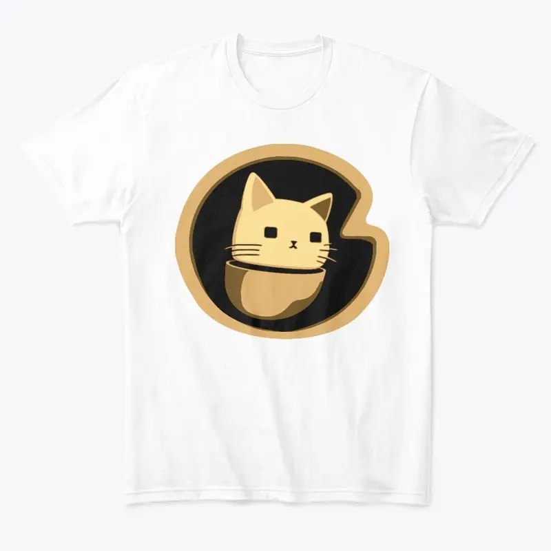 Cat and Coffees Tee